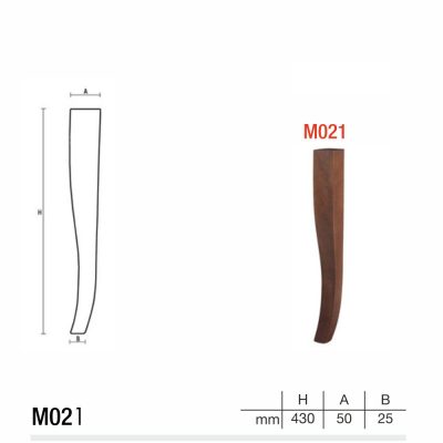 Mobilier lemn masiv - Picioare mobilier M021 Picioare mobilier